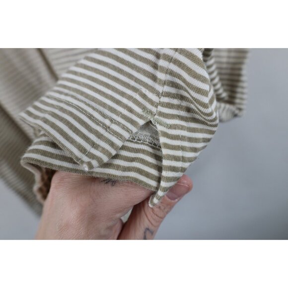 Vintage 90s Mens Large Rayon Gabardine Block M University of Michigan Golf Polo - Picture 11 of 14